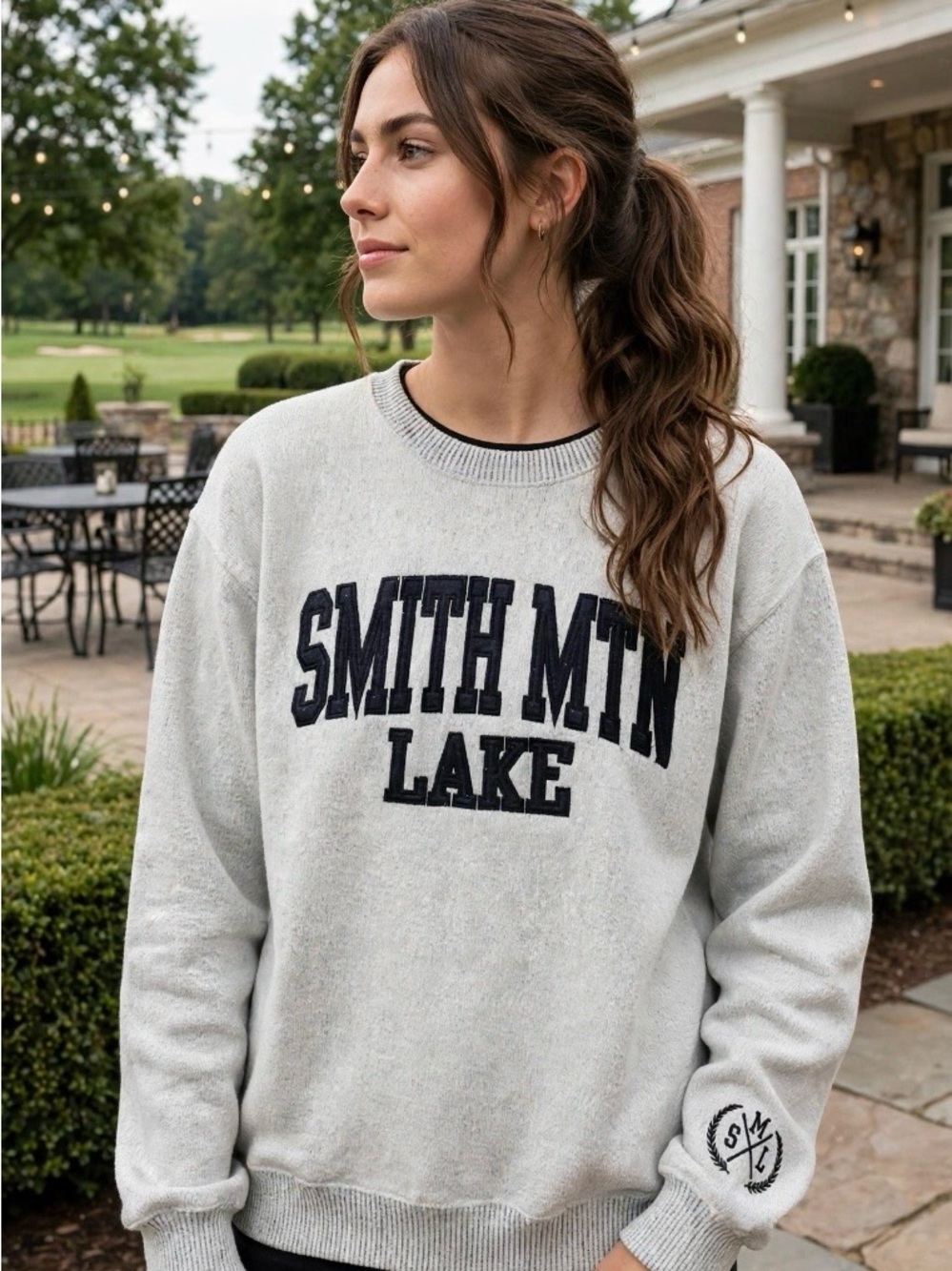 New York Popular Smith Mountain Lake Virginia Crewneck
Sweatshirt Size M